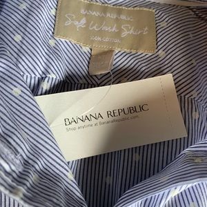 Banana republic extra small buttons up